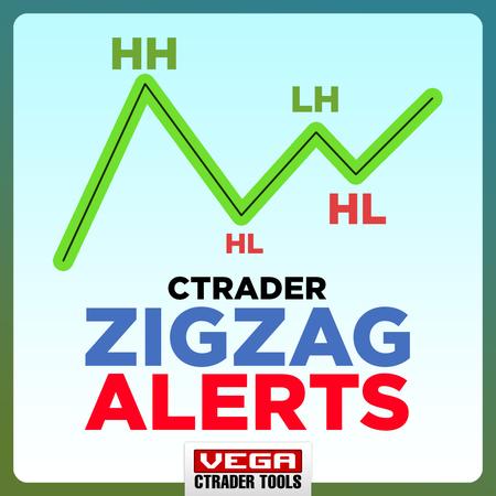 "VegaXLR - ZigZag Alerts" โลโก้